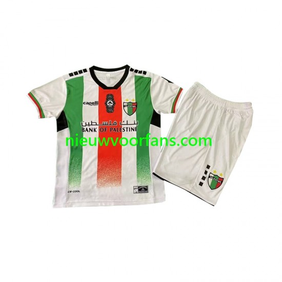 Club Deportivo Palestino Kind Shirt met Bedrukking Thuis 2024-2025 Korte Mouw