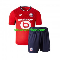 LOSC Lille Kind Shirt met Bedrukking Thuis 2024-2025 Korte Mouw
