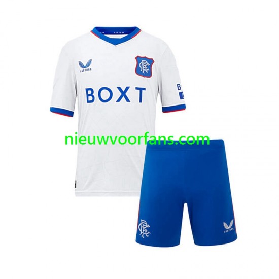 Rangers Kind Shirt met Bedrukking Uit 2024-2025 Korte Mouw