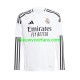 Real Madrid Heren Shirt met Bedrukking Thuis 2024-2025 Lange Mouw