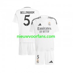 Real Madrid Kind Shirt met Bedrukking Jude Bellingham 5 Thuis 2024-2025 Korte Mouw