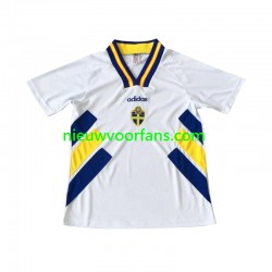 Zweden Heren Shirt met Bedrukking Retro Uit 1994 Korte Mouw