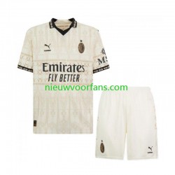 AC Milan Kind Shirt met Bedrukking Vierde 2023-2024 Korte Mouw