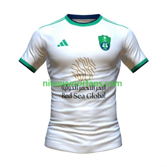Heren Shirt met Bedrukking Al Ahli Thuis 2023-2024 Korte Mouw
