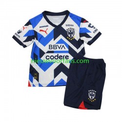 CF Monterrey Kind Shirt met Bedrukking Derde 2023-2024 Korte Mouw