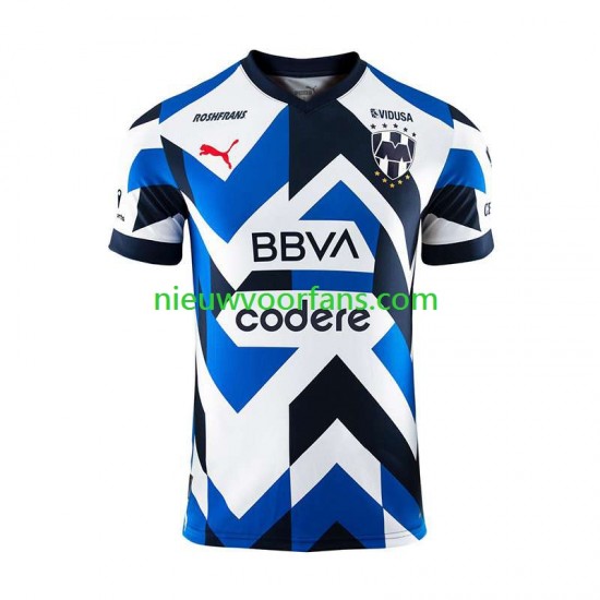 CF Monterrey Heren Shirt met Bedrukking Derde 2023-2024 Korte Mouw