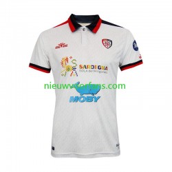 Cagliari Heren Shirt met Bedrukking Uit 2023-2024 Korte Mouw