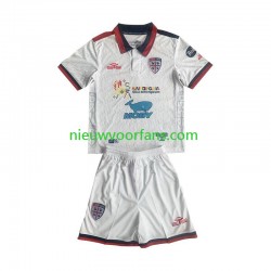 Cagliari Kind Shirt met Bedrukking Uit 2023-2024 Korte Mouw
