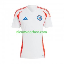 Chili Heren Shirt met Bedrukking Uit Copa America 2024 Korte Mouw