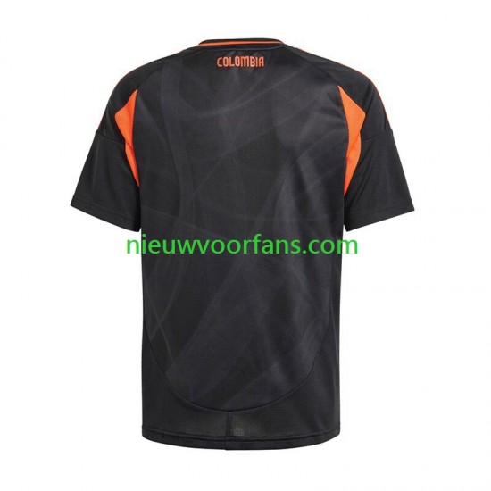 Colombia Heren Shirt met Bedrukking Uit Copa America 2024 Korte Mouw