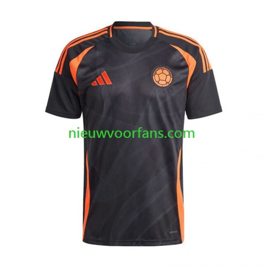 Colombia Heren Shirt met Bedrukking Uit Copa America 2024 Korte Mouw