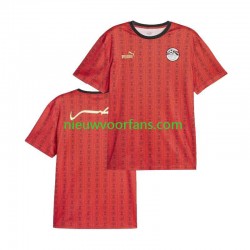 Egypte Heren Shirt met Bedrukking Thuis 2024 Korte Mouw