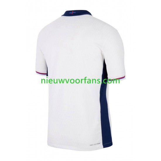 Engeland Heren Shirt met Bedrukking Thuis Euro 2024 Korte Mouw