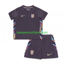 Engeland Kind Shirt met Bedrukking Uit Euro 2024 Korte Mouw