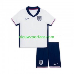Engeland Kind Shirt met Bedrukking Thuis Euro 2024 Korte Mouw