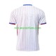 Frankrijk Heren Shirt met Bedrukking Uit Euro 2024 Korte Mouw