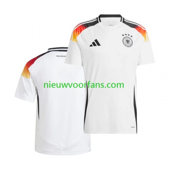 Duitsland Heren Shirt met Bedrukking Thuis Euro 2024 Korte Mouw