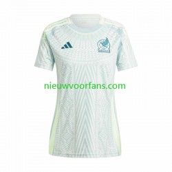 Mexico Dames Shirt met Bedrukking Uit Copa America 2024 Korte Mouw