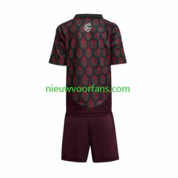 Mexico Kind Shirt met Bedrukking Thuis Copa America 2024 Korte Mouw