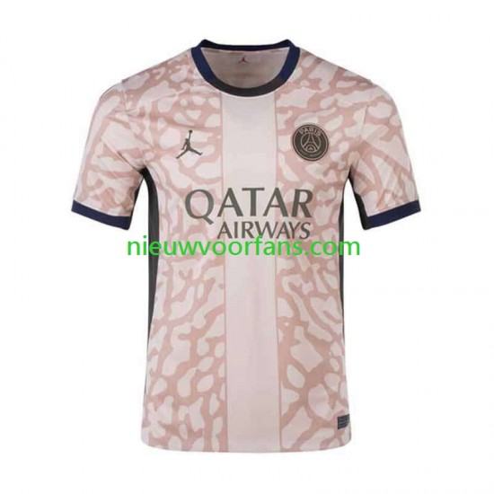 Paris Saint-Germain Heren Shirt met Bedrukking Vierde 2023-2024 Korte Mouw