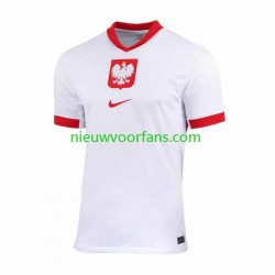 Polen Heren Shirt met Bedrukking Thuis 2024 Korte Mouw