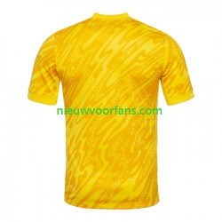 Portugal Heren Shirt met Bedrukking Doelman Thuis Euro 2024 Korte Mouw