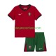 Portugal Kind Shirt met Bedrukking Thuis Euro 2024 Korte Mouw