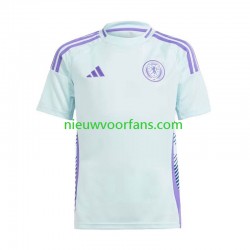 Schotland Heren Shirt met Bedrukking Uit Euro 2024 Korte Mouw