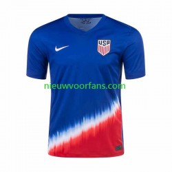 USA Heren Shirt met Bedrukking Uit 2024 Korte Mouw