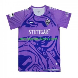 VfB Stuttgart Heren Shirt met Bedrukking Doelman Special Thuis 2023-2024 Korte Mouw
