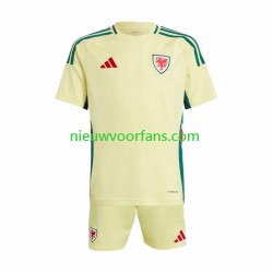 Wales Kind Shirt met Bedrukking Uit 2024 Korte Mouw