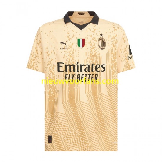 AC Milan Heren Shirt met Bedrukking Doelman Special Thuis 2022-2023 Korte Mouw