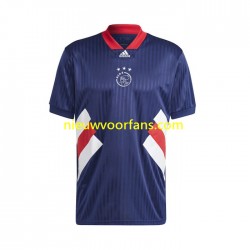 AFC Ajax Heren Shirt met Bedrukking Icon Retro Thuis 2022-2023 Korte Mouw