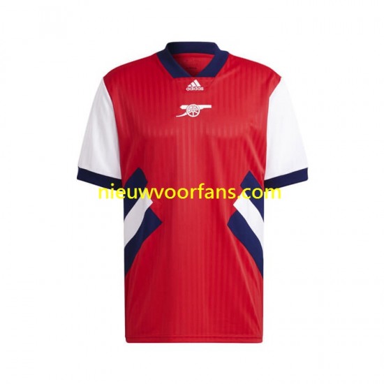 Arsenal Heren Shirt met Bedrukking Icon Retro Thuis 2022-2023 Korte Mouw