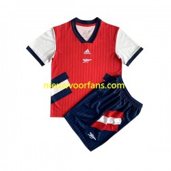 Arsenal Kind Shirt met Bedrukking Icon Retro Thuis 2022-2023 Korte Mouw