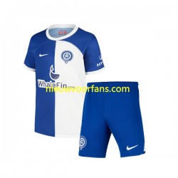 Atlético Madrid Kind Shirt met Bedrukking 120 Anniversary Thuis 2022-2023 Korte Mouw