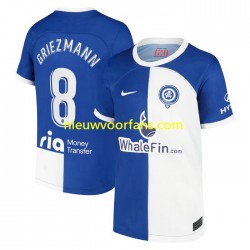 Atlético Madrid Heren Shirt met Bedrukking Griezmann 8 120 Anniversary Thuis 2022-2023 Korte Mouw