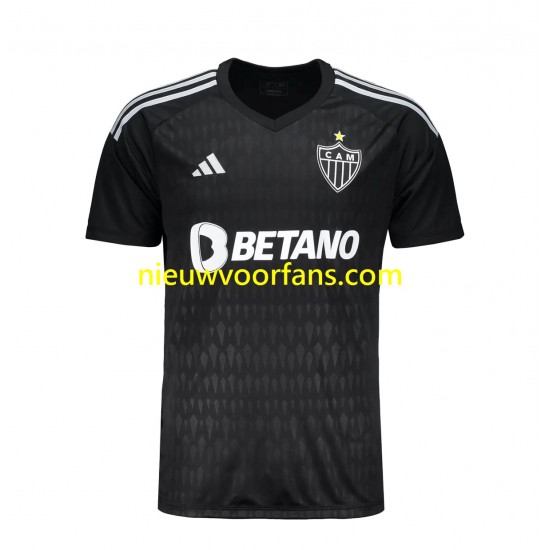 Atletico Mineiro Heren Shirt met Bedrukking Doelman Thuis 2023 Korte Mouw