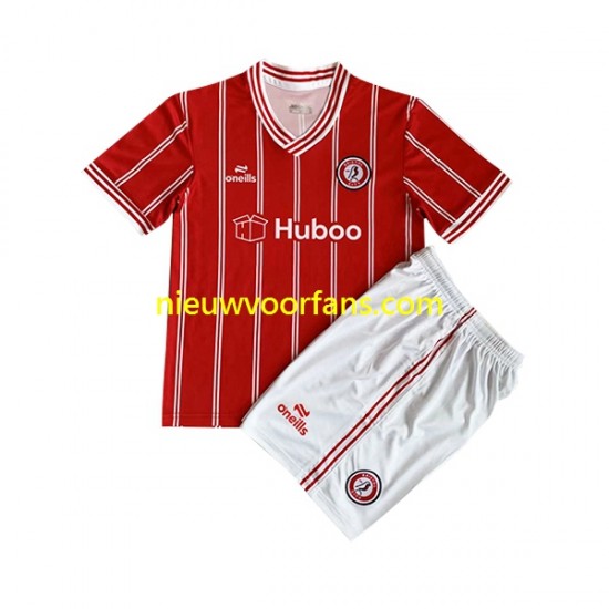 Bristol City Kind Shirt met Bedrukking Thuis 2023-2024 Korte Mouw