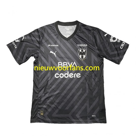 CF Monterrey Heren Shirt met Bedrukking Doelman Thuis 2023 Korte Mouw