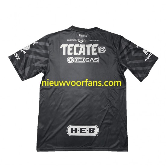 CF Monterrey Heren Shirt met Bedrukking Doelman Thuis 2023 Korte Mouw