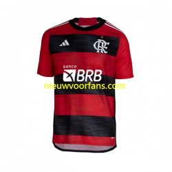 CR Flamengo Heren Shirt met Bedrukking Thuis 2023-2024 Korte Mouw