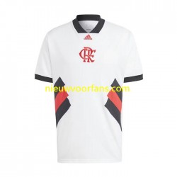 CR Flamengo Heren Shirt met Bedrukking Icon Retro Thuis 2022-2023 Korte Mouw