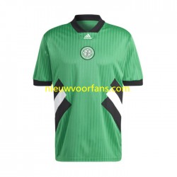 Celtic Heren Shirt met Bedrukking Icon Retro Thuis 2022-2023 Korte Mouw