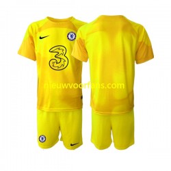 Chelsea Kind Shirt met Bedrukking Doelman Uit 2022-2023 Korte Mouw