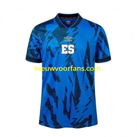 EL Salvador Heren Shirt met Bedrukking Thuis 2023 Korte Mouw