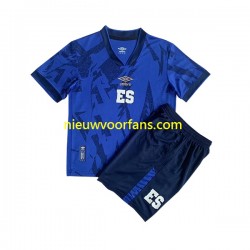 EL Salvador Kind Shirt met Bedrukking Thuis 2023 Korte Mouw