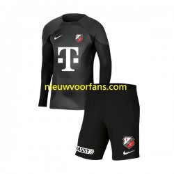 FC Utrecht Kind Shirt met Bedrukking Doelman Thuis 2022-2023 Lange Mouw