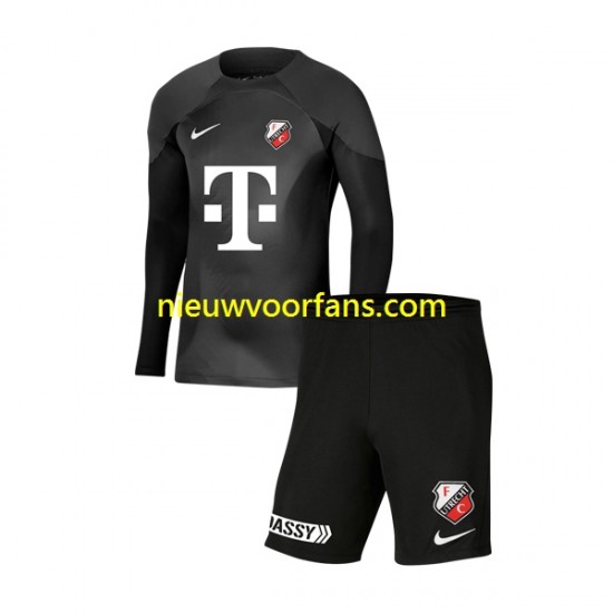 FC Utrecht Kind Shirt met Bedrukking Doelman Thuis 2022-2023 Lange Mouw