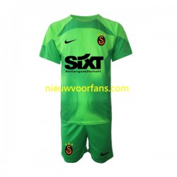 Galatasaray Kind Shirt met Bedrukking Doelman Thuis 2022-2023 Korte Mouw